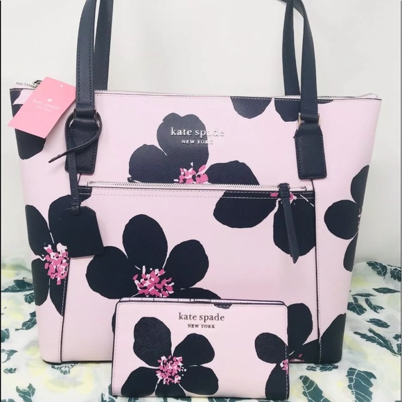 Kate spade pocket tote Cameron with bifold wallet - Picture 5 of 11